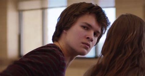 Ansel Elgort Totally Nude In A Shower Naked Male Celebrities