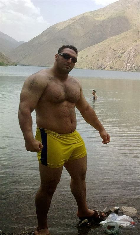 Muscle Lover Iranian Bear Homens Ursos Urso