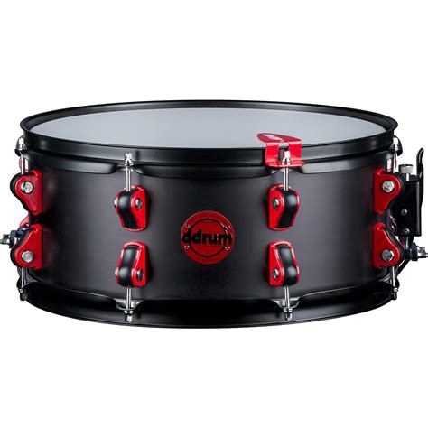 Ddrum Exclusive Hybrid Snare Drum With Trigger 14 X 6 In Black Satin