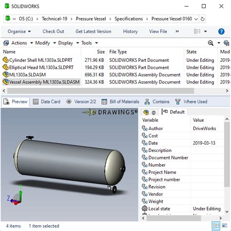 How To Set Up Solidworks Pdm Driveworks Documentation