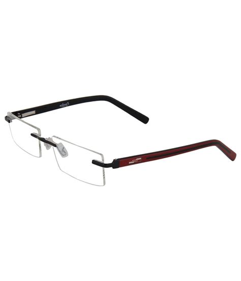 Zyaden Men Rectangle Rimless Frame Eyeglasses Buy Zyaden Men