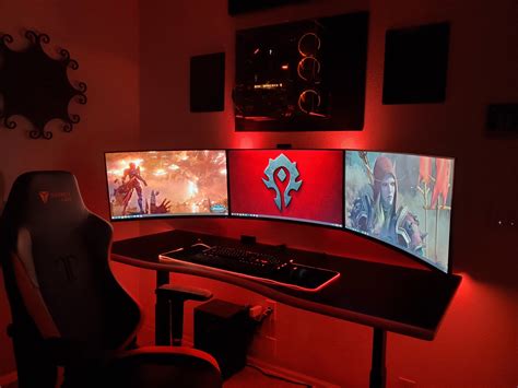 Wall Mount Pc Floating Triple 32 Monitors And Next Level Cable