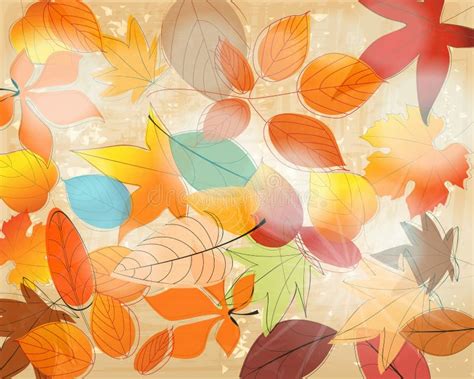 Cute Autumn Illustration Stock Vector Illustration Of Modern 35599591