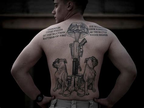 As for the us marines, a bulldog is a common component of their tattoo art. 105+ Powerful Military Tattoos Designs & Meanings - Be ...