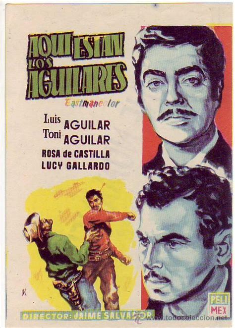 ¡aquí Están Los Aguilares 1957 Cine