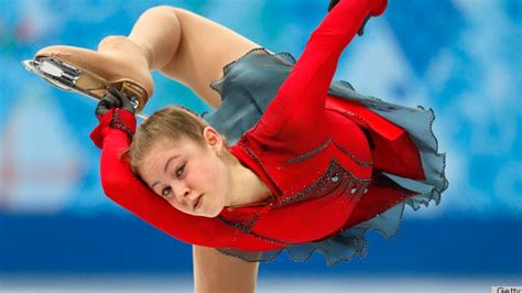 Julia Lipnitskaia Flexible Russian Figure Skater Sochi Olympics 2014