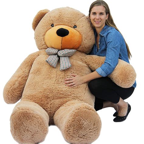 Joyfay 78 Giant Teddy Bear Brown Huge 65 Feet Stuffed Teddy Bear Soft Toy Valentines Big T