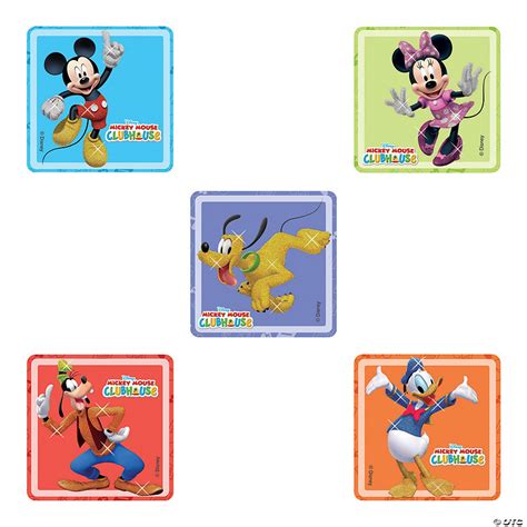 Glitter Mickey Mouse Clubhouse Stickers Discontinued