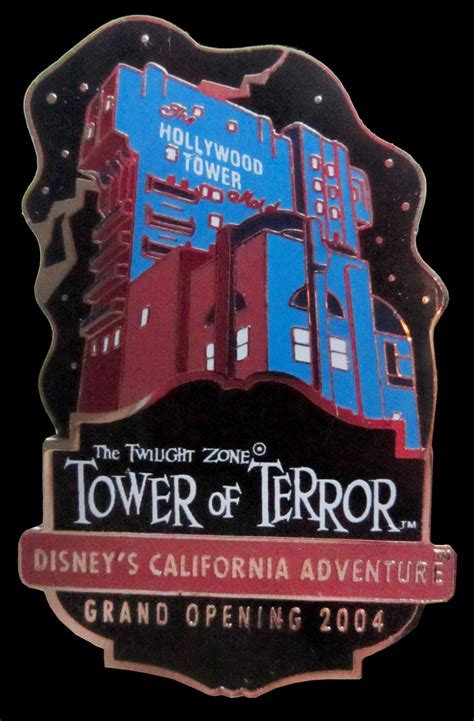Tower Of Terror Pins