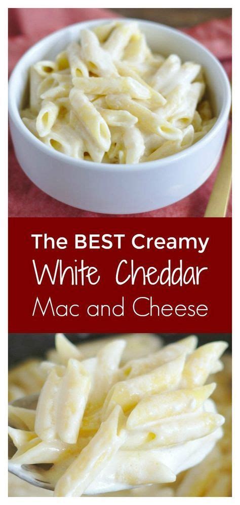 This is certainly the ultimate comfort food. The BEST White Cheddar Mac and Cheese - Mildly Meandering ...