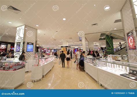 Shopping Mall Department Store Singapore Editorial Photo Image Of