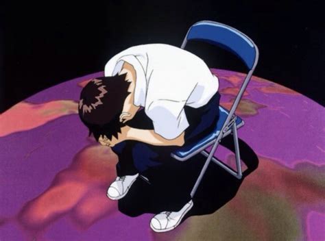 Shinji In A Chair Shinji In A Chair Know Your Meme