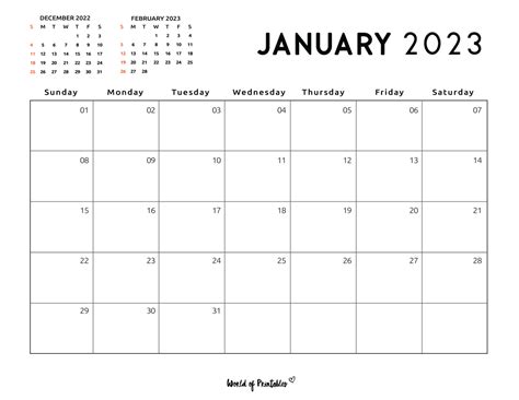 Free Printable 2023 Calendar Printable Pdf Template Artofit
