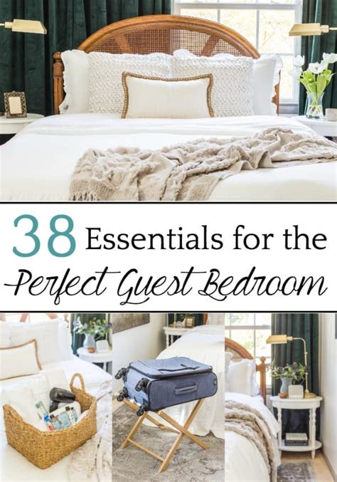38 Essentials For The Perfect Guest Bedroom Guest Bedroom Decor