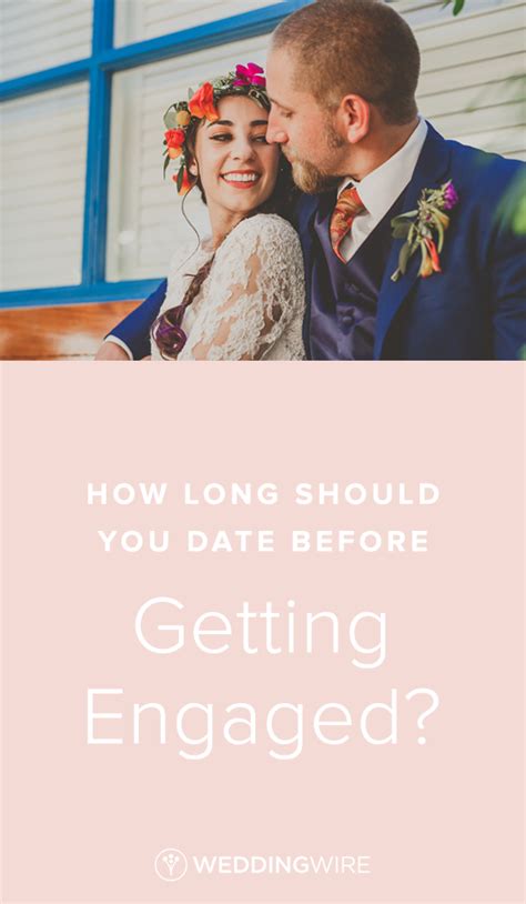 While responses are clearly varied, data supports that the average length of a relationship before marriage is between two and five years. How Long Should You Date Before Getting Engaged? | Wedding ...