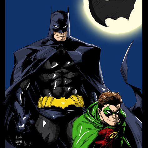 Batman N Robin By Delinquent365 On Deviantart