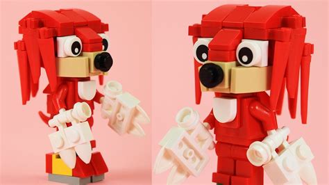 How To Build Lego Knuckles The Echidna Sonic The Hedgehog Character
