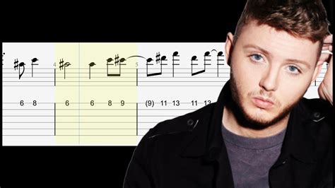 James Arthur Train Wreck Guitar Tutorial Tabs With Sheets Youtube
