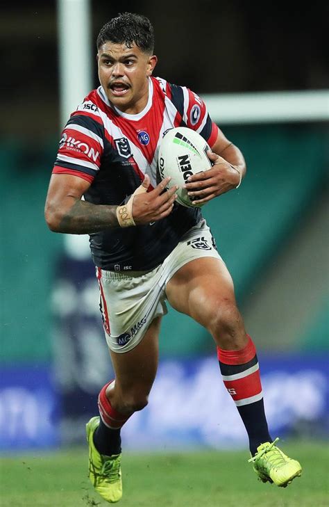 18 june 1997) is an australian professional rugby league footballer who plays as a centre, wing or fullback for the south sydney rabbitohs in the nrl. Roosters star Latrell Mitchell fined after nightclub ...