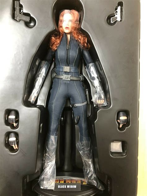 Buy Hot Toys Mms 124 Iron Man 2 Black Widow Scarlett Johansson 12 Inch