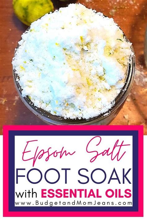 A Simple Epsom Salt Foot Soak For Tired Feet Upstyle