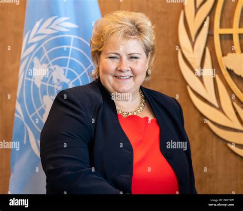 Erna Solberg Hi Res Stock Photography And Images Alamy