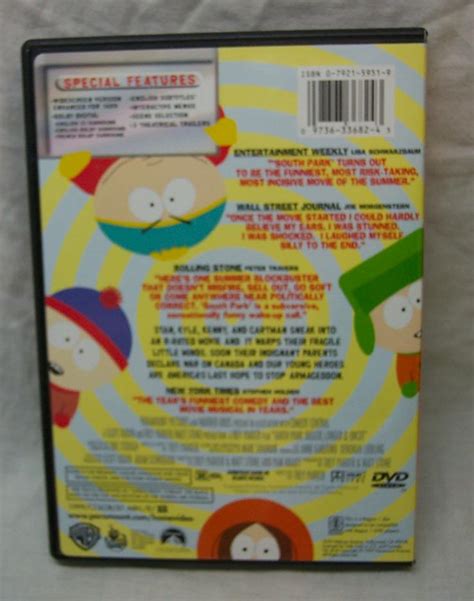 South Park Bigger Longer Uncut Dvd 1999 97363368243 Ebay