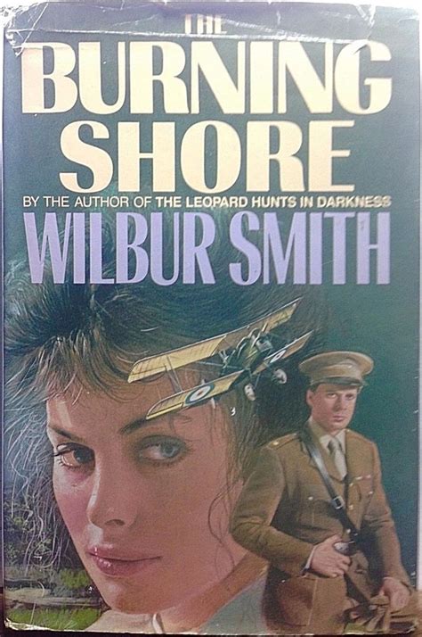The Burning Shore Wilbur Smith 1st Edition Hardcover 1985 War Novel