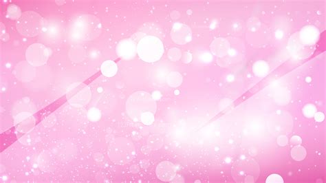 Abstract Pink Bokeh Lights Background Vector