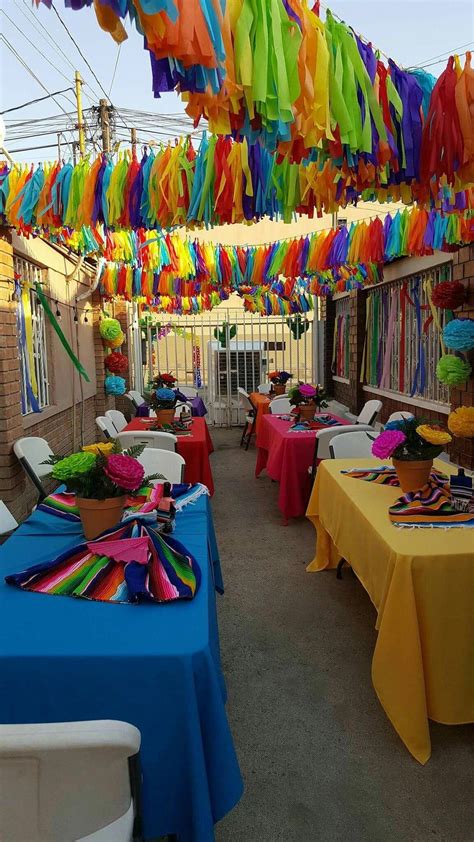 Quinceanera Party Planning Mexican Party Decorations Mexican Birthday Parties Fiesta Theme Party