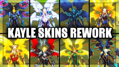 All Kayle Skins Spotlight Rework 2019 Aether Wing Pentakill Riot