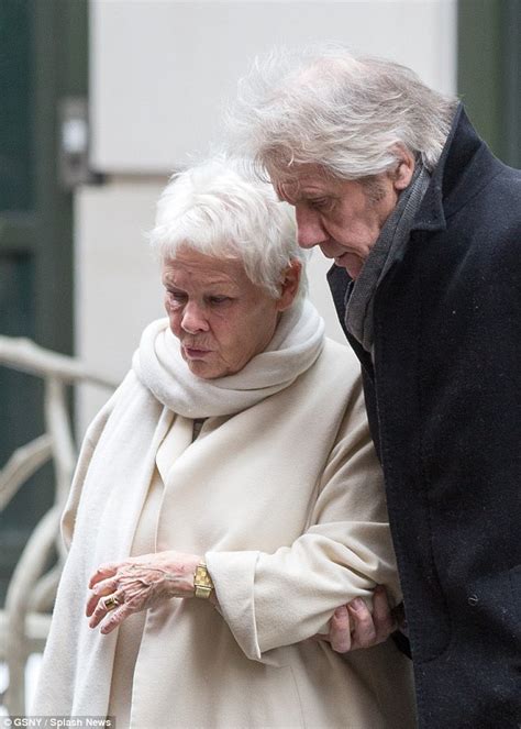 Judi Dench Steps Out In New York With Supportive Boyfriend David Mills