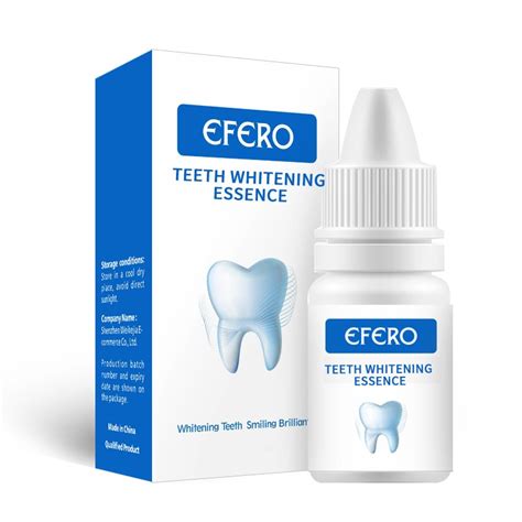Efero Teeth Whitening Essence Powder Clean Oral Hygiene Whiten Teeth