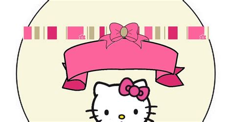 Hello Kitty With Flowers Free Party Printables Oh My Fiesta In English