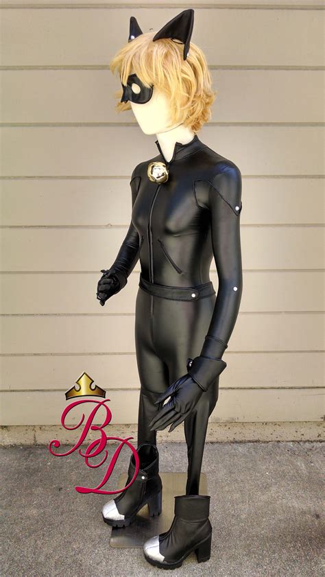 Cat Noir Vinyl Bodysuit Miraculous Ladybug Bbeauty Shop