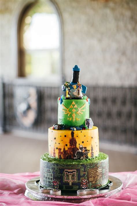 The Animated Anajo The Cake Zelda Cake Zelda Wedding Themed Cakes
