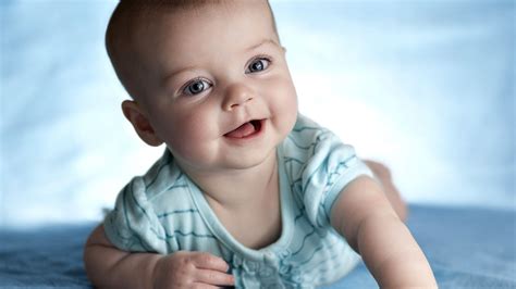 Download Wallpaper 1920x1080 Baby Face Happy Smile Full