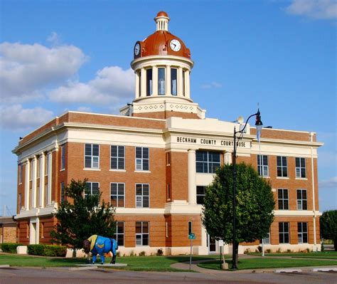 Beckham County Courthouse Sayre Oklahoma The Firm Of La Flickr