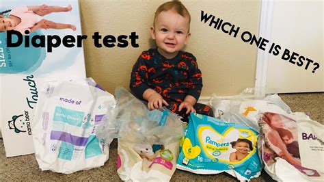 Diaper Test Reviews Which One Worked The Best Youtube