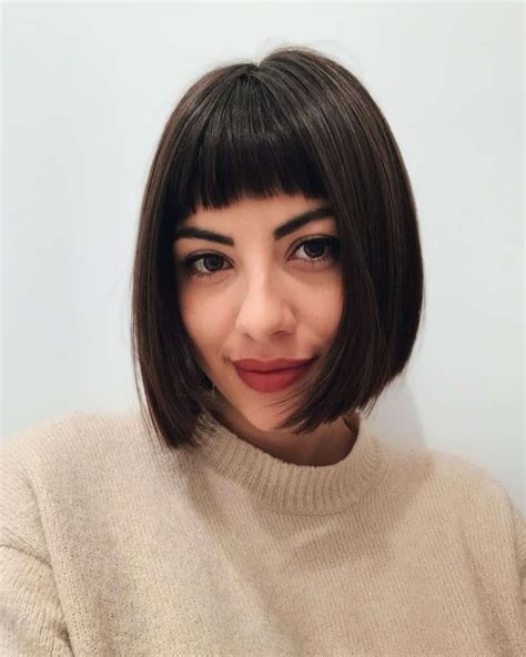 31 Trendy Blunt Bob With Bangs To Inspire Your Next Chop Vlrengbr
