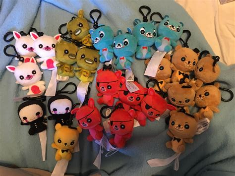 I Have Bought Two Boxes Of Plush Mystery Mini Keychains One Had 14