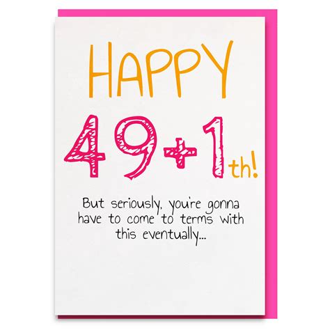 50th Birthday Card 50th Birthday Happy 50th Funny Birthday Etsy Uk