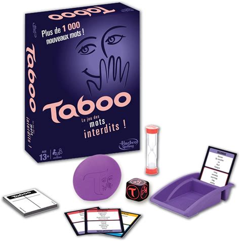 Hasbro Taboo Gioco Di Società Versione Francese Amazonit Giochi