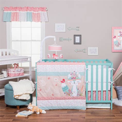 Crib baby bedding set baby crib bumper safety baby bed cot protector cushion set. Trend Lab Wild Forever 3 Piece Crib Bedding Set