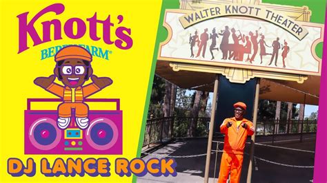 dj lance rock at knott s berry farm summer 2022 full details new stage show youtube