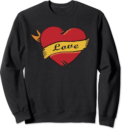 I Love You Valentine Day T Sweatshirt Clothing Shoes