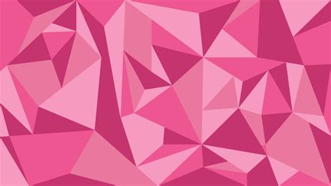 Pink Tone Polygon Abstract Background Vector Illustration 539720