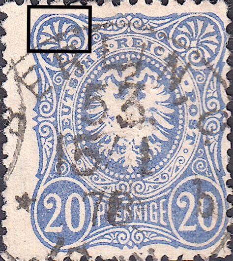 Philately Varieties Of Postage Stamps Of The German Empire World