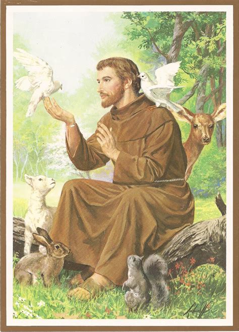 Francis Of Assisi Animal Quotes Quotesgram