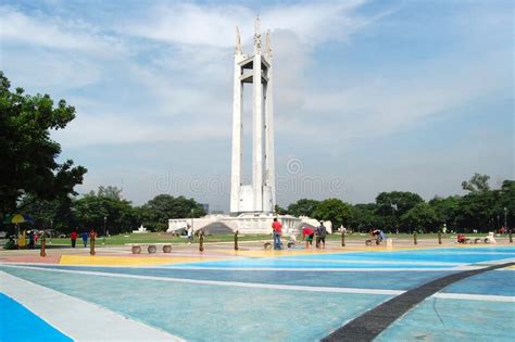 Quezon Memorial Circle Shrine In Quezon City Philippines Editorial